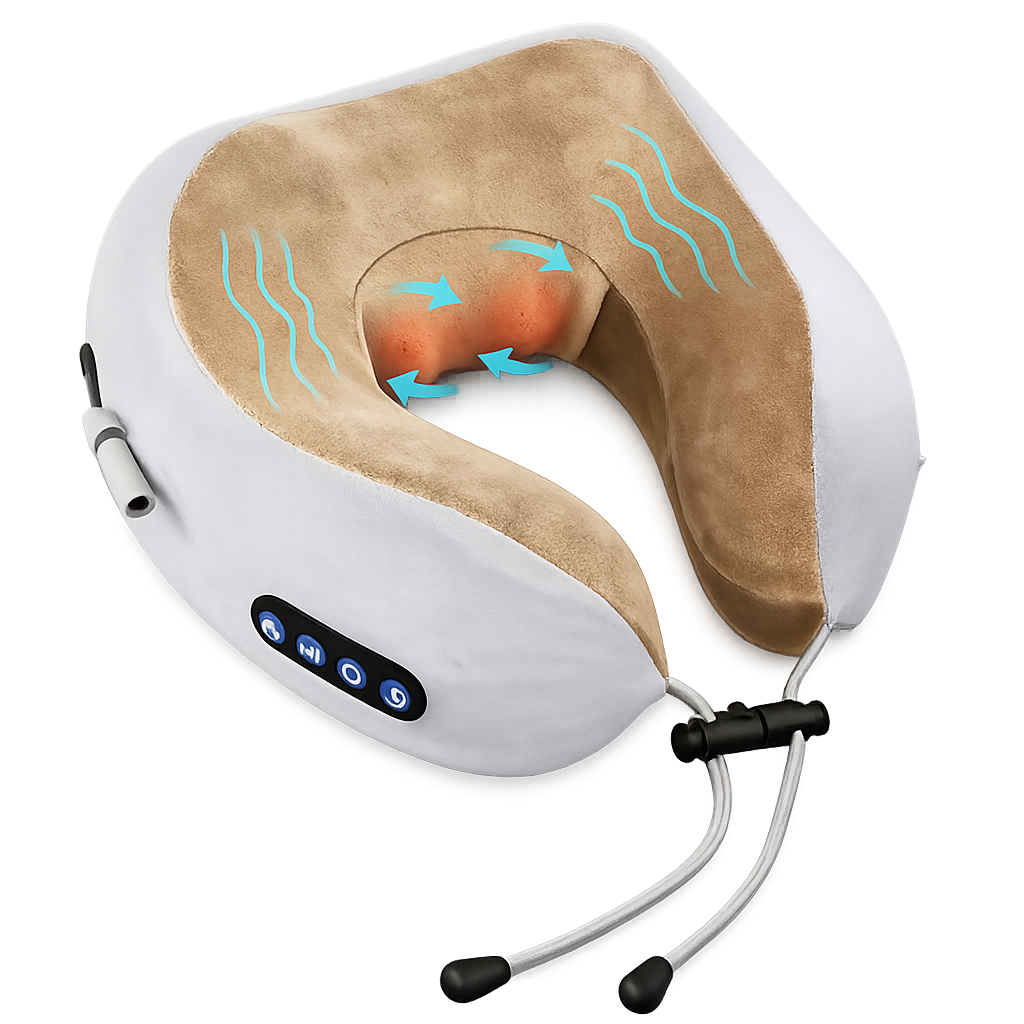 Heated Shiatsu Neck Pillow